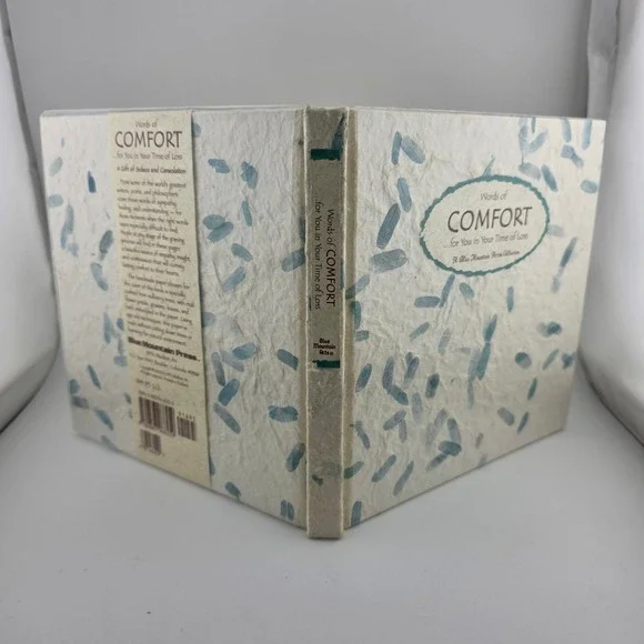 Words of Comfort Book Blue Mountain‎ Arts Collection 2002 Vintage Hardcover - Picture 13 of 13
